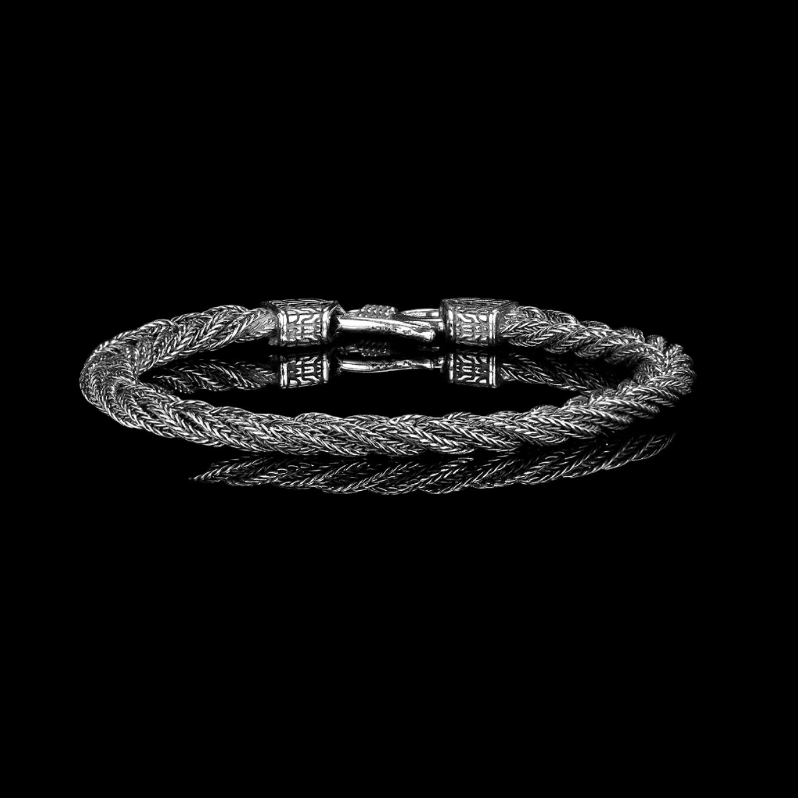 WOVEN VIKINGS. - 925 STERLING SILVER