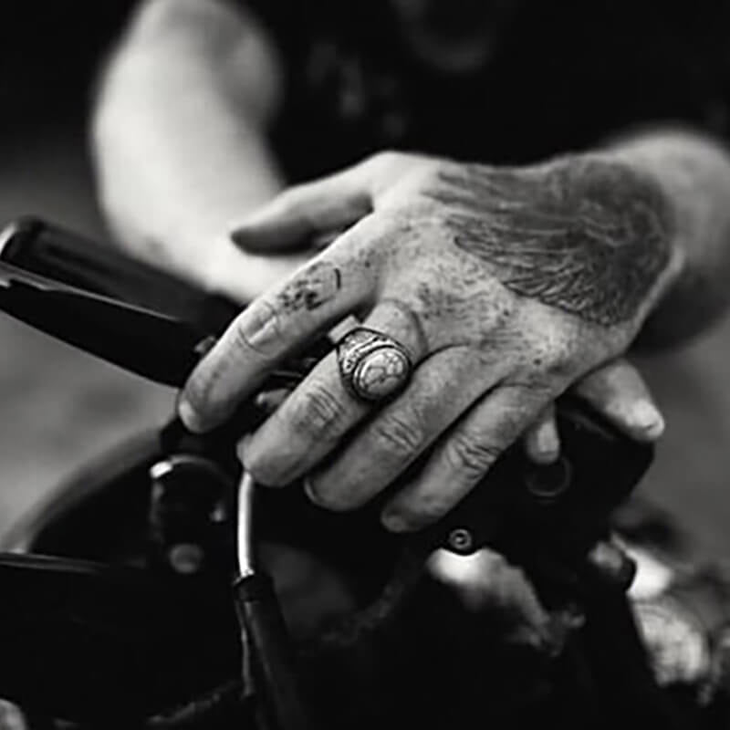 Blue Eyes- 925 Silver - Outlaws Amsterdam