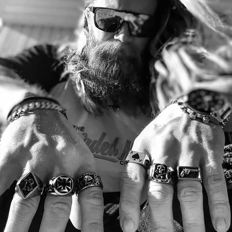 LUCKY LUC. - SILVER - Outlaws Amsterdam