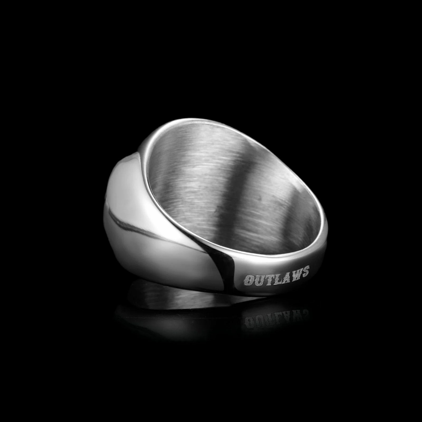 ROUND. - SILVER - Outlaws Amsterdam