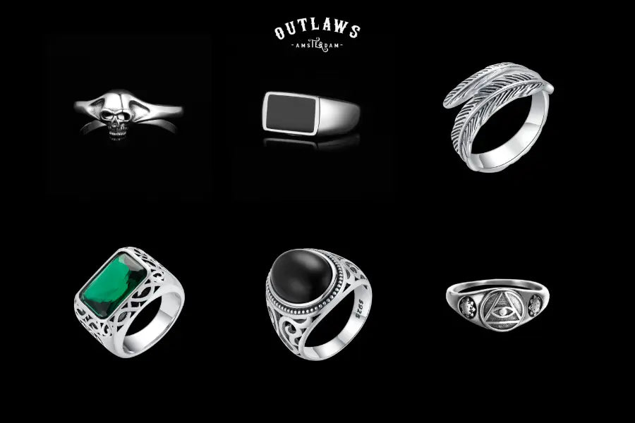 Show Your Rebellious Spirit with Sterling Silver Rings